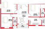 Colorhomes Silver Nest (3BHK+2T (1,247 sq ft) 1247 sq ft)