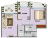 Damji Pentagon Heights (1BHK+1T (665 sq ft) 665 sq ft)