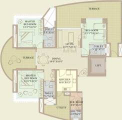 Orbit Enclave (3BHK+4T (3,200 sq ft) Servant Room 3200 sq ft) Orbit Enclave (3BHK+4T (3,200 sq ft) Servant Room 3200 sq ft)