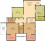 Gauree Atlantica East (3BHK+3T (1,207 sq ft) 1207 sq ft)