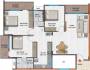 PNR Brinda Residency (3BHK+2T (1,477 sq ft) 1477 sq ft)