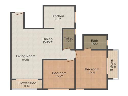 Royal Heights (2BHK+2T (1,200 sq ft) 1200 sq ft) Royal Heights (2BHK+2T (1,200 sq ft) 1200 sq ft)
