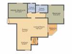 Bluejay Aston (2BHK+2T (1,078 sq ft) 1078 sq ft)
