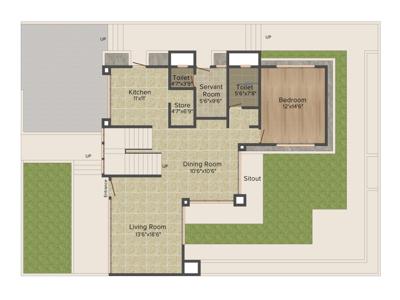 Kolte Patil Maple Leaves (4BHK+5T (4,593 sq ft)   Servant Room 4593 sq ft)