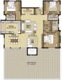 Lancor Sonnet Square (3BHK+3T (2,528 sq ft) 2528 sq ft)