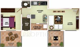 Shubhashree Verdura (1BHK+1T (732 sq ft) 732 sq ft) Shubhashree Verdura (1BHK+1T (732 sq ft) 732 sq ft)