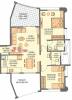 Eminent Aura Solis (2BHK+2T (1,151 sq ft) 1151 sq ft)