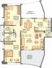 Eminent Aura Solis (2BHK+2T (1,305 sq ft) 1305 sq ft)