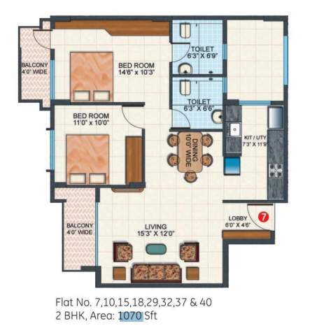 platinum lifestyle Floor Plan Floor Plan