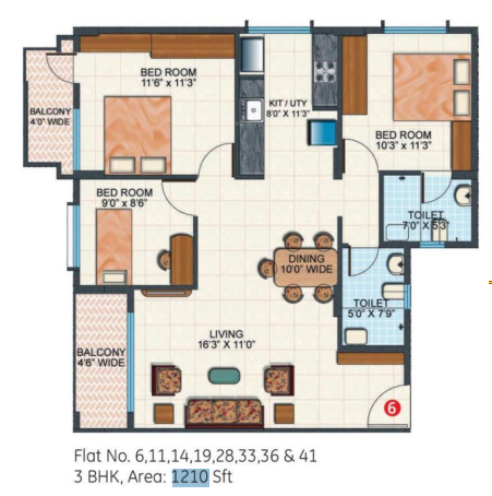 platinum lifestyle Floor Plan Floor Plan