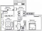 RM Hiras Nagar (1BHK+1T (673 sq ft) 673 sq ft)