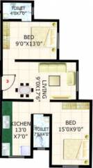 Anchit Kanchan Ganga (2BHK+2T (932 sq ft) 932 sq ft) Anchit Kanchan Ganga (2BHK+2T (932 sq ft) 932 sq ft)