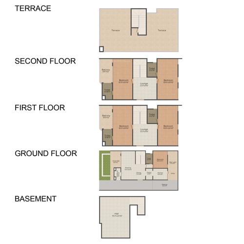 Bsafal Vivaan (5BHK+5T (3,690 sq ft) 3690 sq ft)