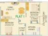 RV Shastri Residencey (2BHK+2T (1,020 sq ft) 1020 sq ft)