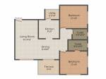 Surana Saffron Avenue (2BHK+2T (1,004 sq ft) 1004 sq ft) Surana Saffron Avenue (2BHK+2T (1,004 sq ft) 1004 sq ft)