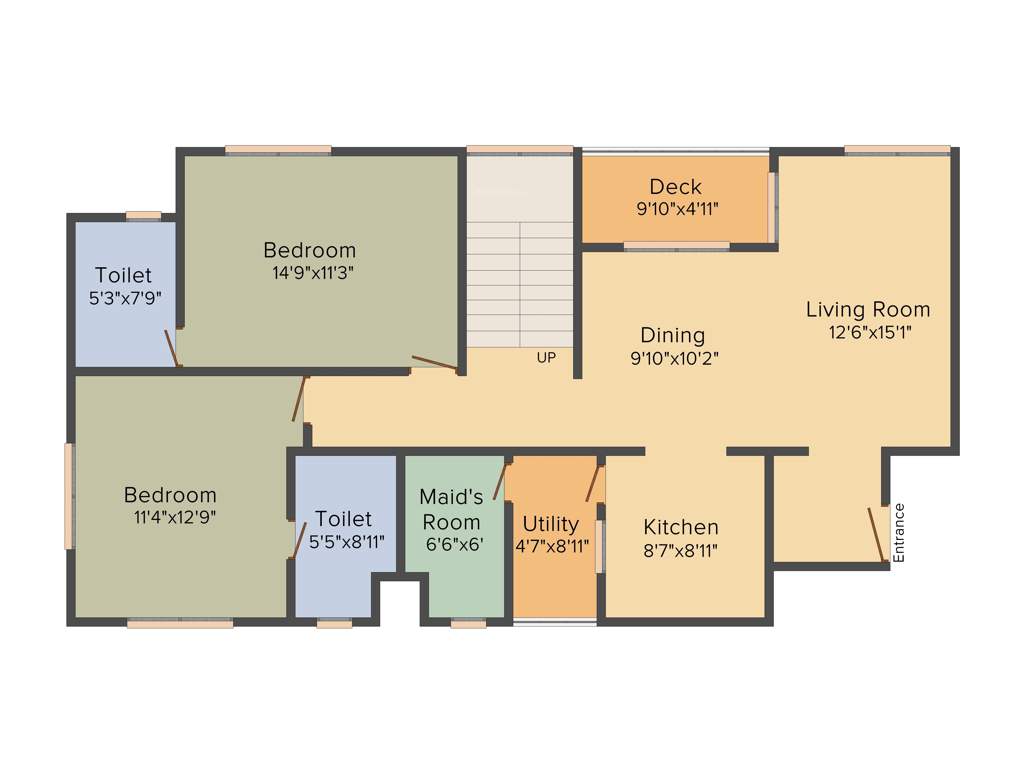 Skylark Ithaca (4BHK+5T (2,790 sq ft) + Servant Room 2790 sq ft)