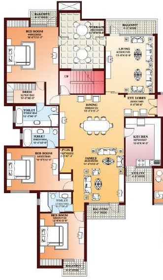  la tropicana Floor Plan Floor Plan