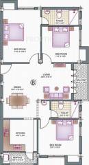 Indu Subiksham (3BHK+2T (1,330 sq ft) 1330 sq ft)