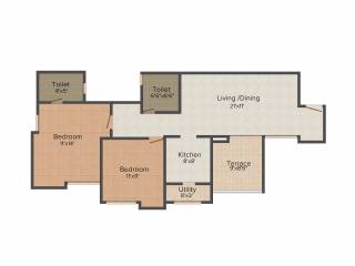 PGM Zenistry (2BHK+2T (1,146 sq ft) 1146 sq ft) PGM Zenistry (2BHK+2T (1,146 sq ft) 1146 sq ft)