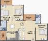 Ankshu Wisteria (3BHK+3T (1,390 sq ft) 1390 sq ft)