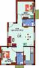 Rajus Rail View (2BHK+2T (733 sq ft) 733 sq ft)