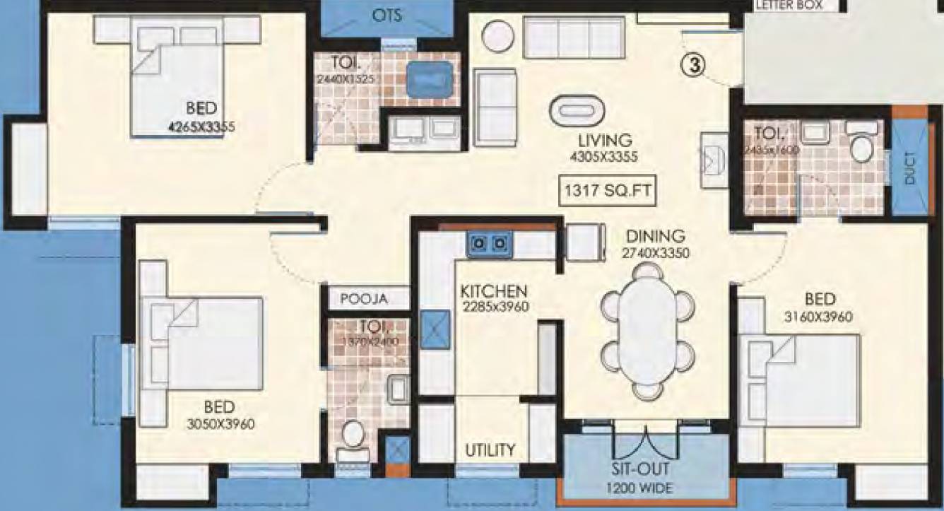  jayaram gardens Floor Plan Floor Plan