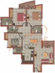 Jain Cedar Crest (3BHK+3T (1,304 sq ft) 1304 sq ft)