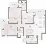 Bestech Park View Delight (3BHK+3T (1,625 sq ft) + Study Room 1625 sq ft)