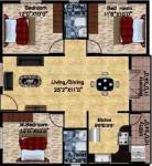 DS Sigma Nest (3BHK+2T (1,630 sq ft) 1630 sq ft) DS Sigma Nest (3BHK+2T (1,630 sq ft) 1630 sq ft)