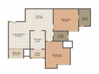 Salarpuria Sattva Senorita (2BHK+2T (1,287 sq ft) 1287 sq ft) Salarpuria Sattva Senorita (2BHK+2T (1,287 sq ft) 1287 sq ft)