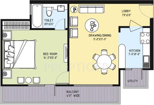 Pal City Park (1BHK+1T (850 sq ft) 850 sq ft) Pal City Park (1BHK+1T (850 sq ft) 850 sq ft)