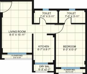 Poddar Samruddhi Hill View (1BHK+2T (580 sq ft) 580 sq ft) Poddar Samruddhi Hill View (1BHK+2T (580 sq ft) 580 sq ft)