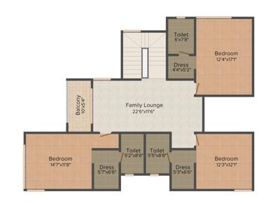 Amara Akasha (4BHK+4T (4,394 sq ft) 4394 sq ft)