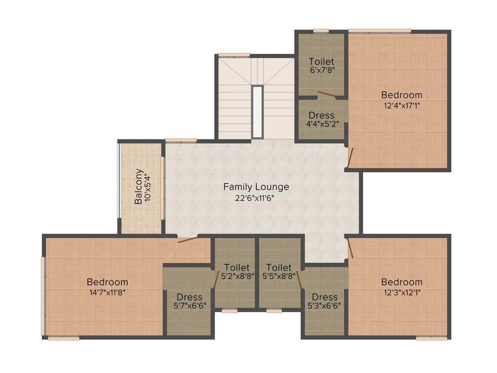 Amara Akasha (4BHK+4T (4,394 sq ft) 4394 sq ft)