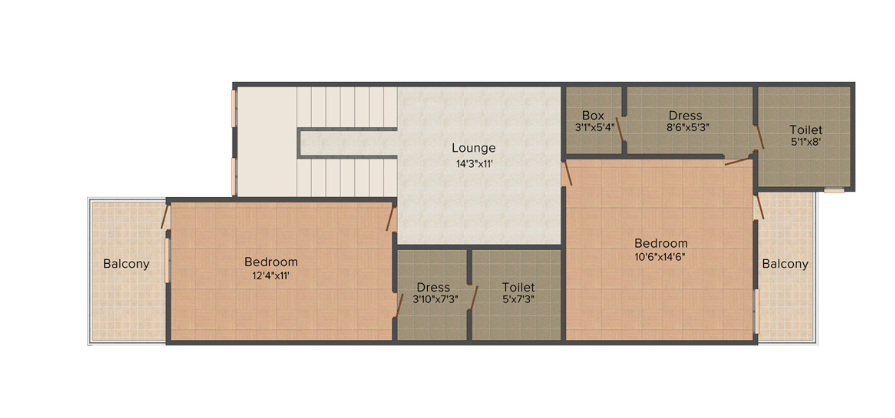 leisure valley Floor Plan First Floor Plan