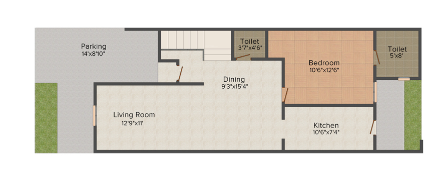 leisure valley Floor Plan Ground Floor Plan