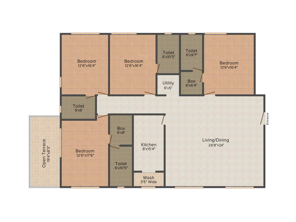 Unimark Ramsnehi Unimark Tower (4BHK+4T (3,436 sq ft) 3436 sq ft)