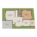 Inner Greens (3BHK+3T (1,574 sq ft) 1574 sq ft)