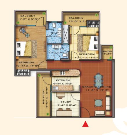 srishti Floor Plan Floor Plan