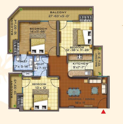 srishti Floor Plan Floor Plan