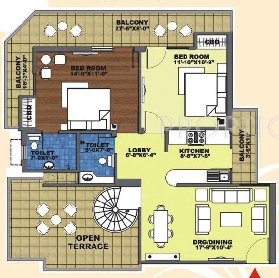 srishti Floor Plan Lower Level Duplex Plan