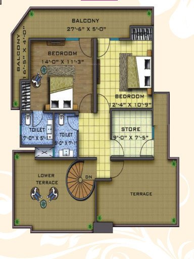 srishti Floor Plan Floor Plan