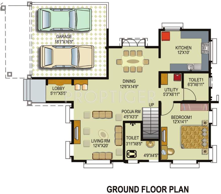 Paranjape Vasant Vihar (3BHK+4T (3,249 sq ft)   Pooja Room 3249 sq ft)