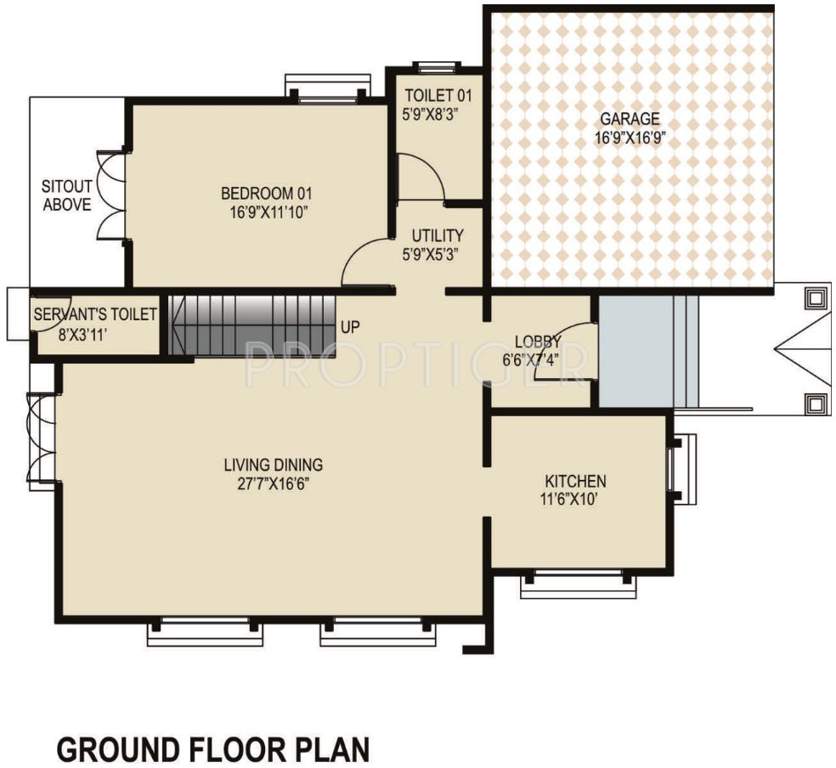 Paranjape Vasant Vihar (4BHK+4T (3,785 sq ft)   Servant Room 3785 sq ft)