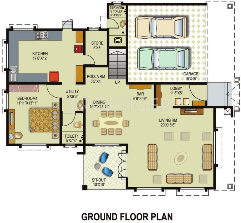 Paranjape Vasant Vihar (5BHK+4T (4,211 sq ft)   Pooja Room 4211 sq ft)