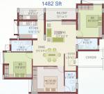 Mythreyi Naimisha (3BHK+3T (1,482 sq ft) 1482 sq ft) Mythreyi Naimisha (3BHK+3T (1,482 sq ft) 1482 sq ft)
