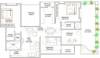 Chintamani Shree Chintamani Park Floor Plan (3BHK+3T)