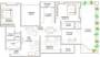 Floor Plan (3BHK+3T) Chintamani Shree Chintamani Park Floor Plan (3BHK+3T)