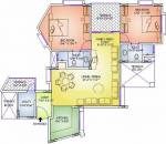 Geras Emerald City (2BHK+2T (1,242 sq ft) 1242 sq ft) Geras Emerald City (2BHK+2T (1,242 sq ft) 1242 sq ft)