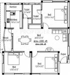 Kanya Sri Harshita (3BHK+2T (1,326 sq ft) 1326 sq ft)